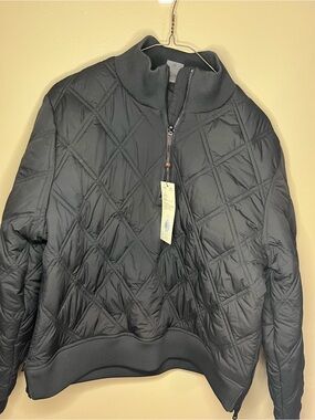 CALIA by Carrie Underwood Quilted Puffer Jacket in Black